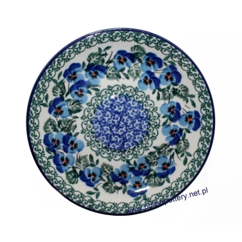 Spodek pod filiżankę Ø15cm dek. 2273X Niebieskie Bratki